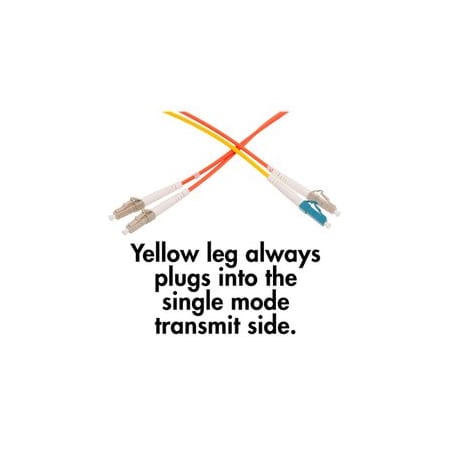 Cable Wholesale Mode Conditioning Cable LC / LC, OM1 Multimode, 62.5/125, 2 meter LCLC-12102